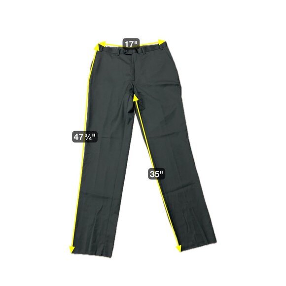 Michael Kors NWT Mens Black Dress Pants SZ 35W - Picture 7 of 9